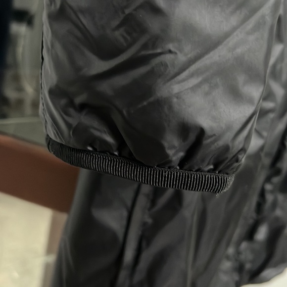 Athleta Size Small Summit Black Insulated Longline Parka Rain Jacket Lightweight - Picture 6 of 14
